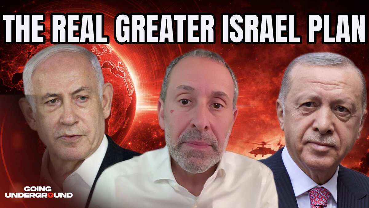 🚨NEW EPISODE OF GOING UNDERGROUND⚡️ GREATER ISRAEL is About Regional HEGEMONY, Türkiye🇹🇷 is Israel’s NEXT TARGET (Ex-Israeli Peace Negotiator Daniel Levy) -What is Israel's plan for unrivalled regional hegemony? -How is Israel using the US to achieve its Greater Israel objectives despite Washington’s decline? -How does Israel view the rise of the multipolar world and decline of the US empire?