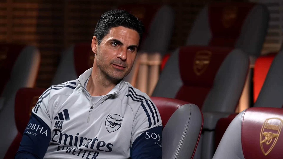 "If you are convinced that you can do it, there is an energy, there is an aura" Mikel Arteta on the importance of belief and mentality 🧠