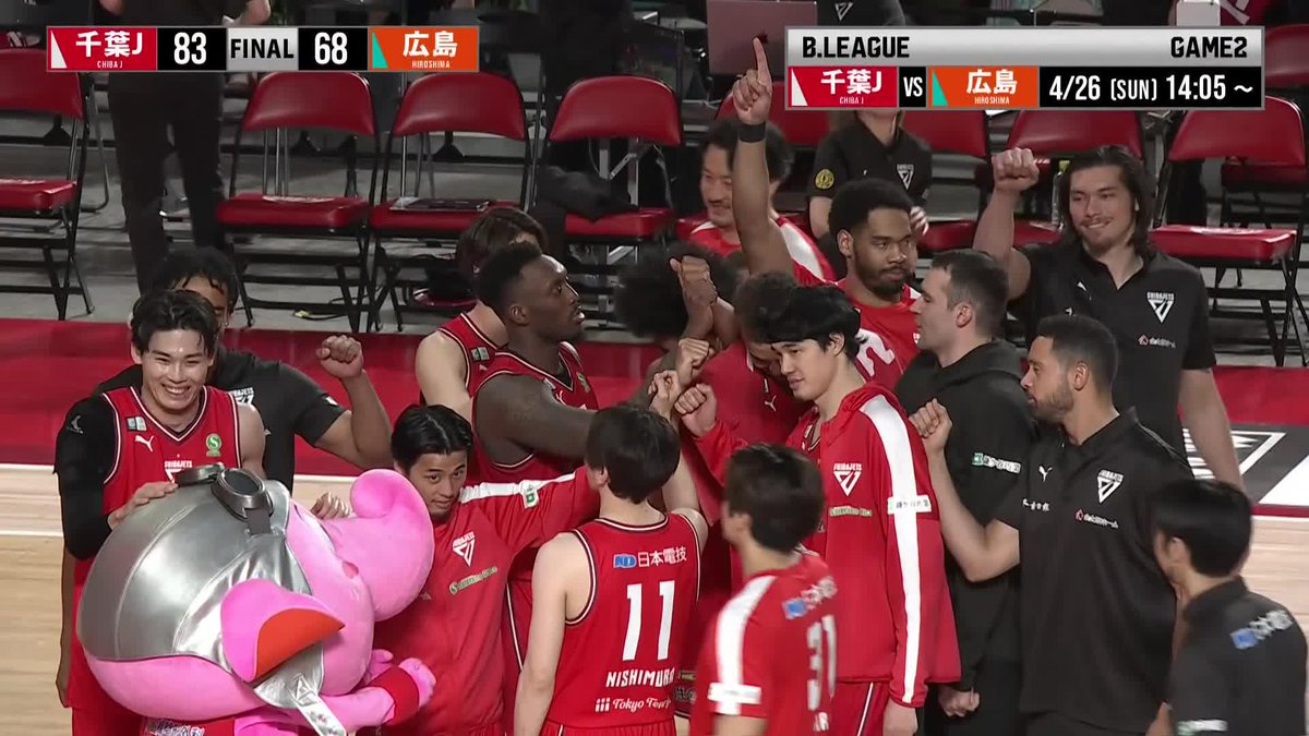 勝利で掴んだ切符✈️ 千葉Jが9大会連続9回目のCHAMPIONSHIP出場！ 千葉ジェッツふなばし 🛫PAINT IT JETS✨ 📡バスケットLIVEで見逃し視聴 #Bリーグ #りそなグループ