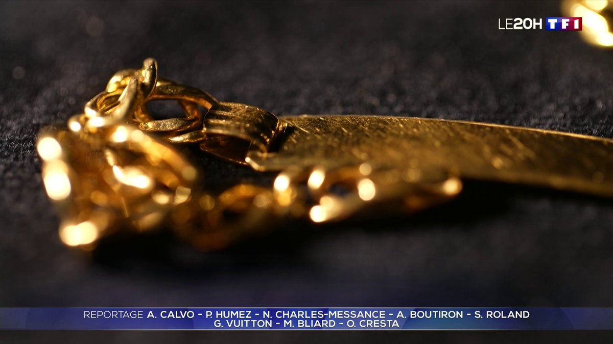 L’or comme valeur refuge en ce moment. Soyez prudents en vendant vos bijoux.