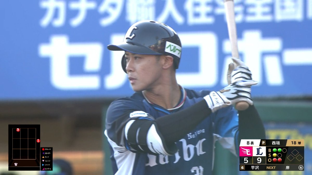 #平沢大河 思い出の地で猛打賞🏆 出身校の仙台育英高からほど近い楽天モバイル 最強パーク宮城でその打撃センスを発揮💫 これで2試合連続3度目の猛打賞となった👀 #seibulions #ベースボールLIVE で配信中[初月無料]