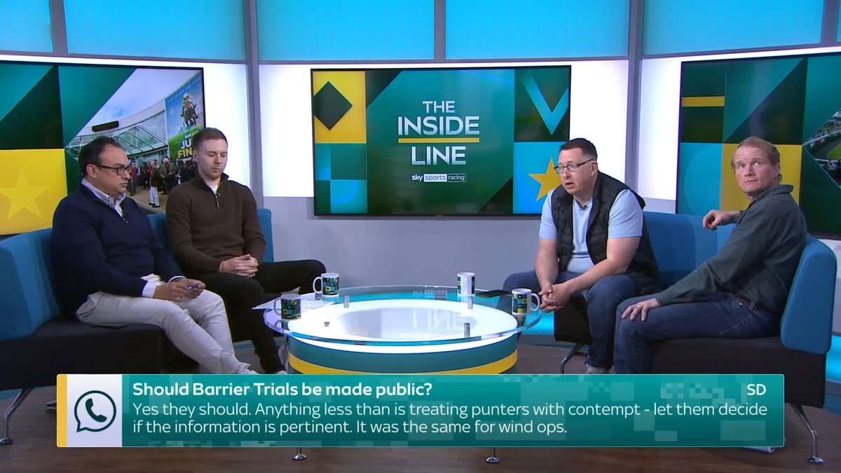 It's getting heated! 🥊 The panel debate whether Barrier Trials should be disclosed to the public and how it could be presented if so... #TheInsideLine