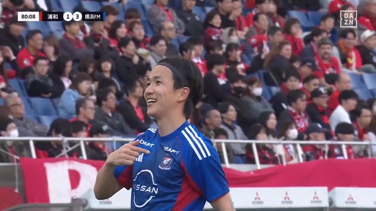 🇯🇵━━━━━━━━━━━━ 明治安田J1百年構想リーグ DAZN ピックアップシーン ━━━━━━━━━━━⚽ ルーキー・浅田大翔の仕掛けから “ハマの必殺仕事人” 天野純が流し込む‼️ 🆚浦和レッズ×横浜F・マリノス ⚽天野 純(横浜FM)⏱79分 ゴールシーン