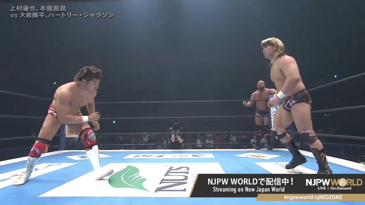 🟥WRESTLING REDZONE in HIROSHIMA🟥 上村と大岩がハイレベルなテクニックで一進一退の攻防を繰り広げる‼️ 🆚 新日本本隊🦁 × TMDK🟧 「NJPW WORLD」で配信中📡 視聴&登録⏩「NJPW WORLD」で検索 #njpwworld #njREDZONE