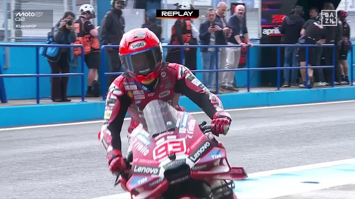 EL AMAGO DE MARC MÁRQUEZ EN BOXES A DI GIANNANTONIO 😮‍💨😂 La intrahistoria de la pole position del campeón del mundo 👑 #SpanishGP 🇪🇸 #MotoGP 🏁