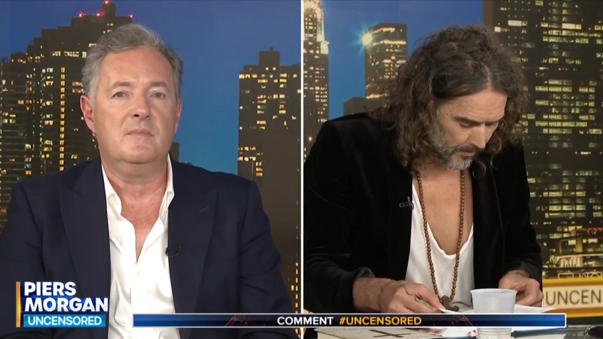 Piers Morgan asks Russell Brand what passages were relevant to him when he brought his Bible into court, facing sexual assault charges. Watch more 👇 📺 Piers Morgan | Russell Brand