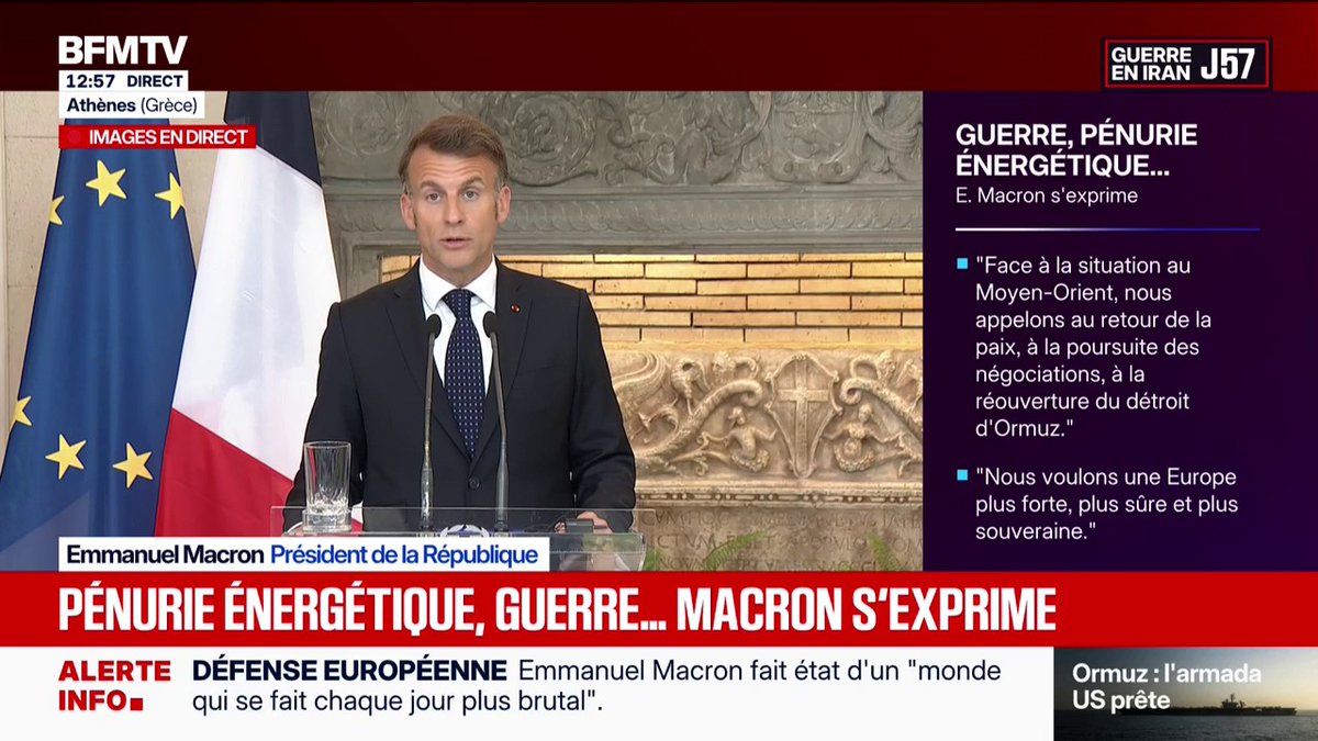 "On est tous embarqués dans la même galère": Emmanuel Macron évoque la hausse des prix des carburants