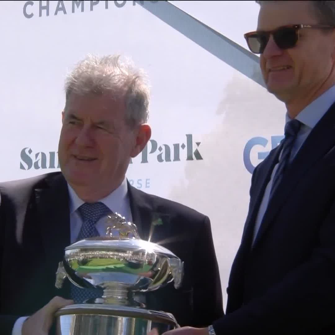JP McManus - champion owner for the 10th time in a row and the 18th time this century 👏
