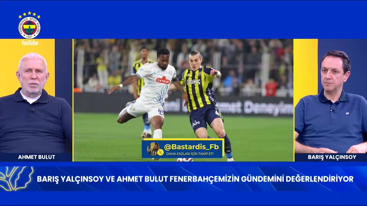 🚨 Ahmet Bulut: Malum takım gitmiş, Ankara’da galip gelmiş. Maç sonu teknik direktörü, ikinci başkanı hakem eleştiriyor. Bizim sesimiz çıkmıyor. Fenerbahçe, Rizespor karşılaşmasında çok iyi oynamadan 2-1 galip durumda; maçı bitiremiyor muyum? Bitiremeyecek miyim? Bitirtmiyorlar. İnşallah tek sorunumuz iyi bir santrfordur da, gelince bütün dertler çözülür. O zaman da çok şikâyet edeceğimiz şeyler olacak. İşte “objektif Fenerbahçelilerle” benim ayrıldığım konu bu. Konu tabii ki iyi bir santrfor alınsaydı, tabii ki çok iyi bir stoper alınsaydı; ama o stoperi de bu haftalarda sarı kart sınırında çıkartacaklardı. O değişmeyecek. Muhtemelen o santrforlardan biri de çıkmayacak. O günleri de göreceğiz.