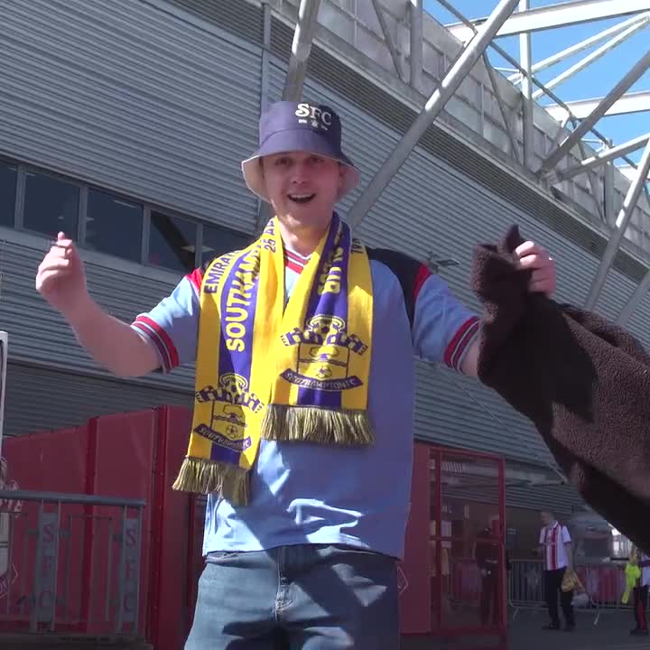 Wembley bound 👋