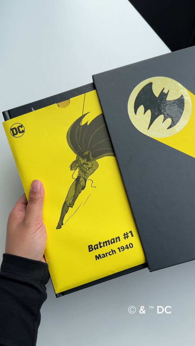 It’s World Penguin Day… so naturally, Batman is back in stock. 🐧🦇 With stories selected by Alan Moore and Frank Miller, this striking edition includes a replica of Batman #1 from 1940.