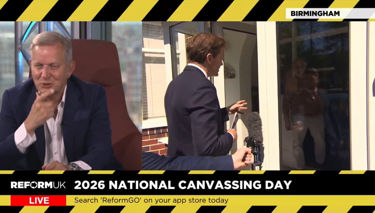 Watch Richard Tice speak to a voter LIVE on the doorstep in Birmingham. 👇