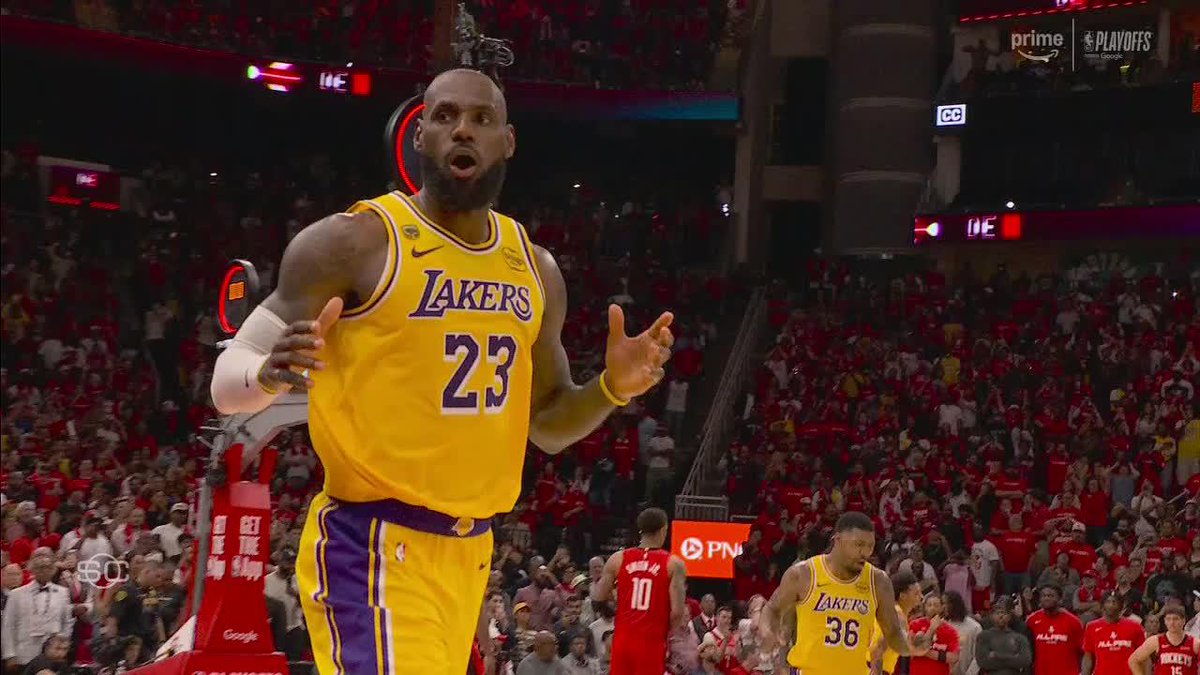Hope you didn't miss this one 🍿 Lakers-Rockets Game 3 was electric ⚡