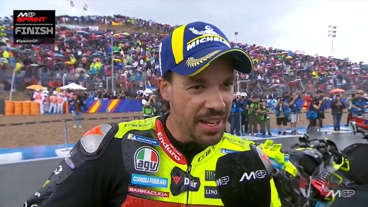 A heartfelt message from Franky in P3 💗 #SpanishGP 🇪🇸