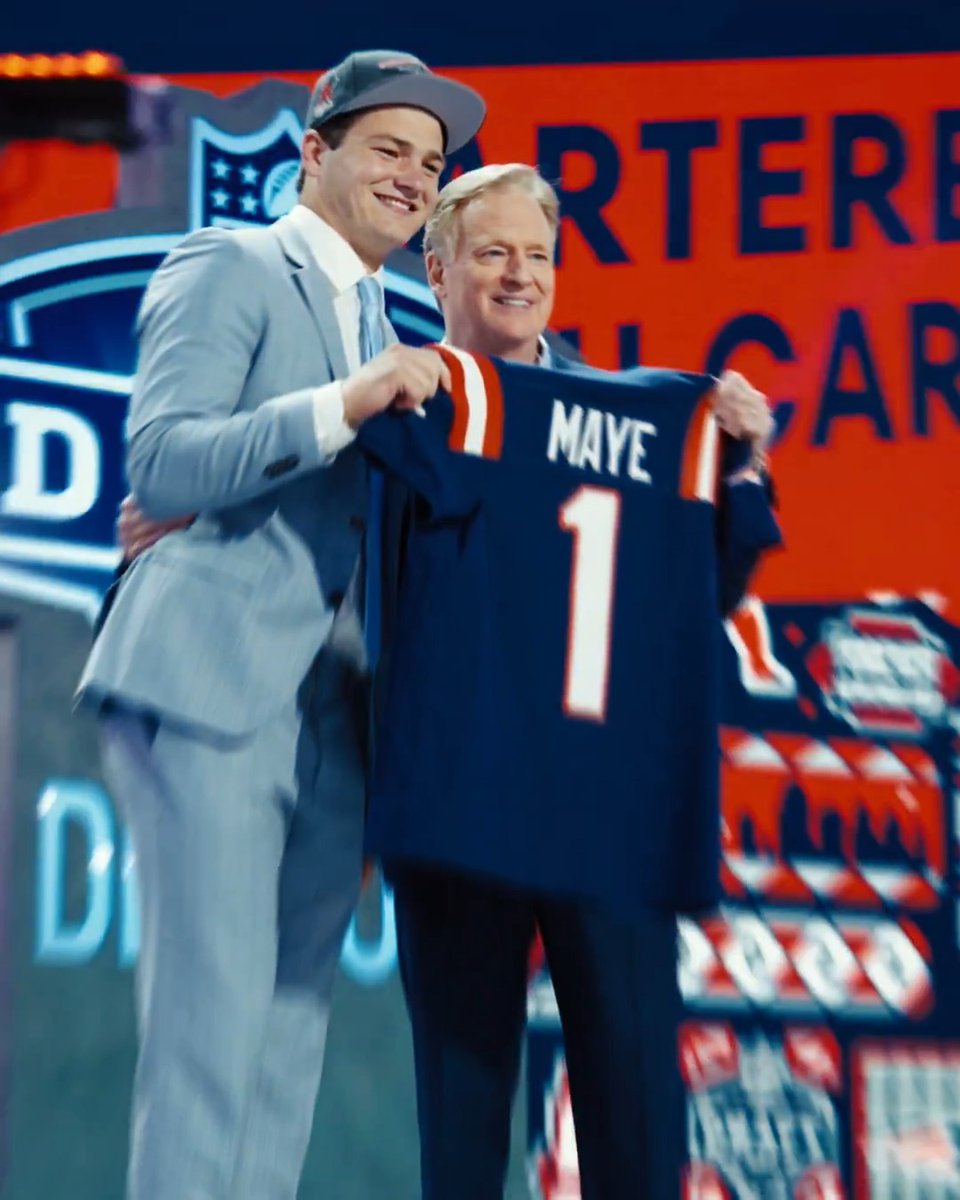 Happy Drake Maye draft anniversary 🌟