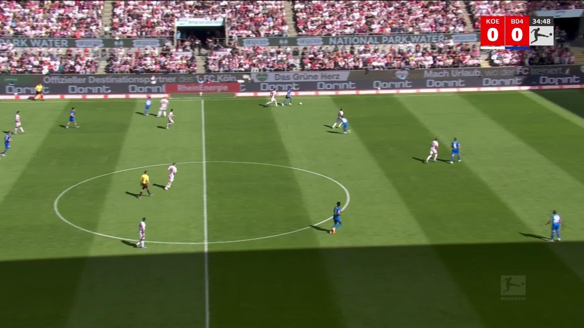 El Mala trifft das leere Tor nicht! 🤯😯 👉 Die Bundesliga LIVE auf SKY SPORT 📺📱🖥️ #skybundesliga #bundesliga #koeb04