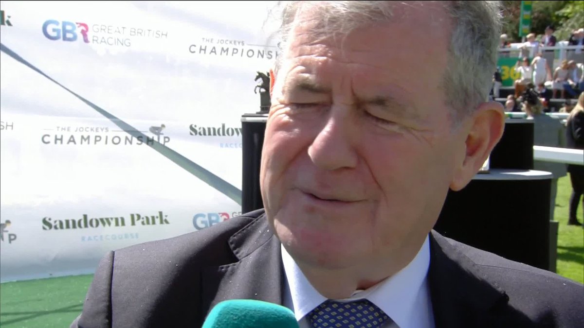 "To win the Grand National, it lives with you forever." J.P. McManus spoke to @mcyeeehaaa after claiming the Champion Jumps Owner title and discusses Harry Cobden's rides next season 👀
