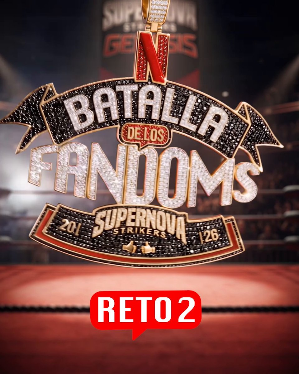 Este es el ROUND 2 de la Batalla de los Fandoms: TOCAYOS AL APOYO. 🥊💥 Esto pasa en TikTok. 📲 Ve a Netflix Latinoamérica y sigue estos pasos: 👇 1.- Cambia tu nombre visible en TikTok por el de tu peleador favorito: Willito Karely Kim Lonche Mario Mercury Alana Flor ⚠️ Asegúrate de escribir bien el nombre. Si no, no cuenta. ⚠️ 2.- Comenta en ese video lo más que puedas. 💬 Entre más veces aparezca ese nombre, más puntos acumulan. 🔝🔥 Aquí se gana haciendo ruido. Y hoy, todos se llaman igual. 😈📲 Todo suma para SUPERNOVA: GENESIS EN VIVO solo en Netflix. #SupernovaGenesis *️ La elección del fandom ganador se determinará con métricas trazables y verificables, revisadas conforme a los Términos y Condiciones aplicables. *️