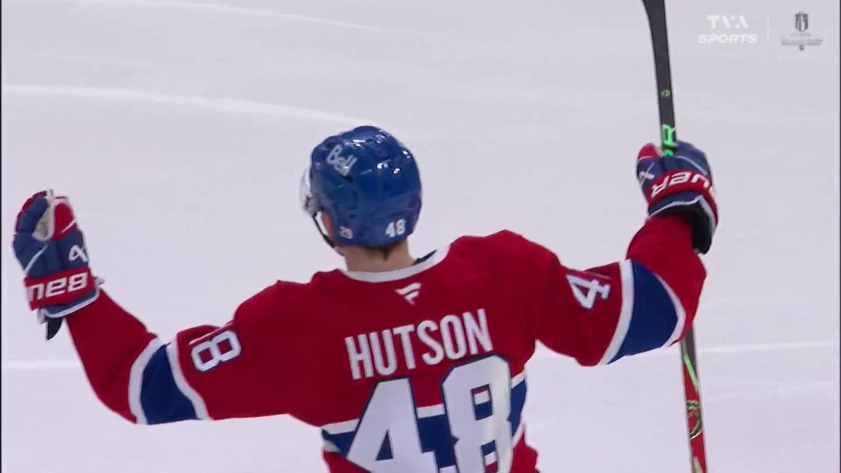 Can we talk about Alexandre Texier’s play on the Lane Hutson Habs playoff OT winner last night?