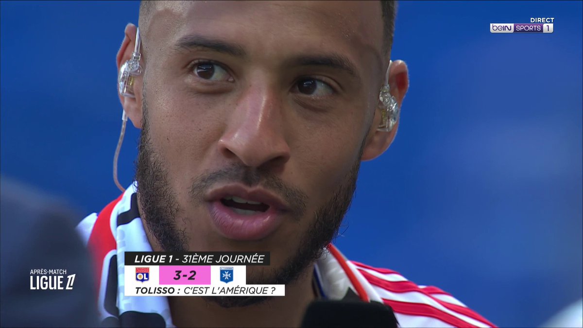 🇫🇷 #OLAJA 🎙️ Corentin Tolisso sur l'Équipe de France : "Toi (Sonny Anderson) et mon père aussi il y croit."
