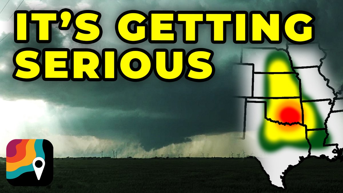 IN DEPTH BRIEFING on today’s severe weather hazards. Takeaways: • environment very supportive of large to giant hail • a few hailstones bigger than softballs possible • tornado risk greatest near key boundaries • isolated EF2+ significant tornado