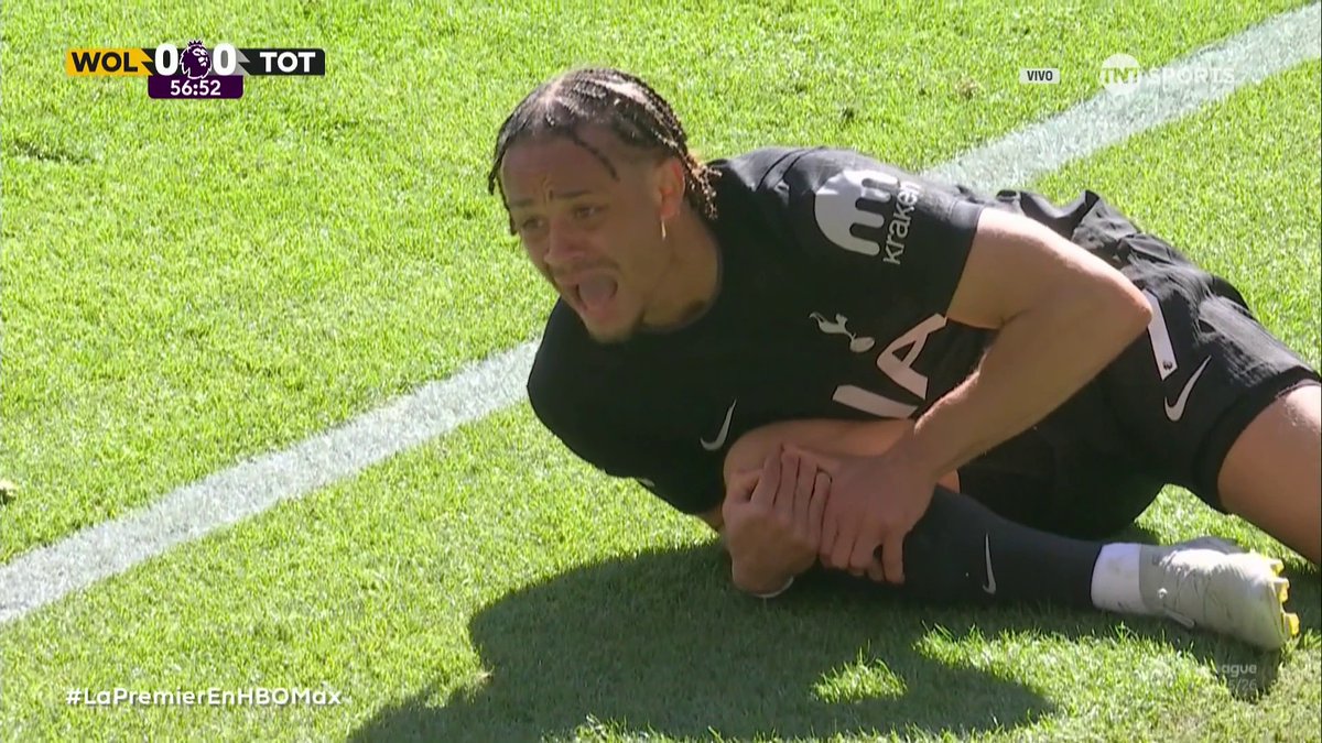 "Xavi Simons": Por la lesión que sufrió en el juego de Tottenham ante Wolves