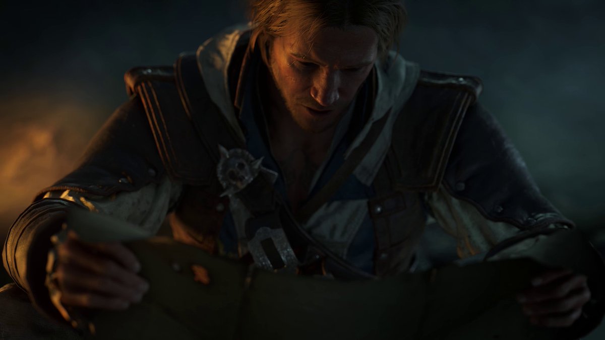"Tu remets ça Kenway ? Je croyais que tu en avais fini avec les contes de fées..." 🗺️📖☠️