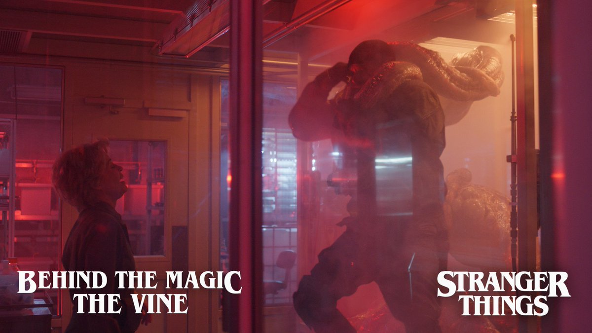 Go Behind the Magic and experience ILM’s work on the “The Vine” in Stranger Things 5.