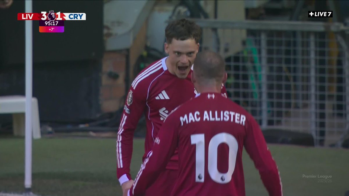 #PL 🏴 : Flo Wirtz délivre Anfield et offre aux Reds leur 1ère victoire face aux Eagles cette saison 💥