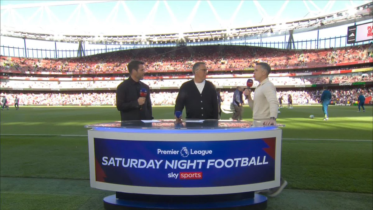 "The players are the ones who have got to set the tone." Paul Merson says Arsenal have to start the game well against Newcastle to get the crowd going ⚡️