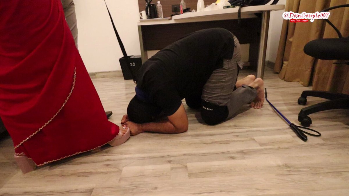 Slave always bow down in front of us the Royal Couple Domme Daily Domme Daily_ The Brat-ler😈 Alpha Couple Cuckold BDSM_Femdom ⭐ρƦøʍø Fιπdσϻ Sub ⭐ #findomalpha #findomworship #indianfemdom #feetworshippers #domcouple #feetWorship