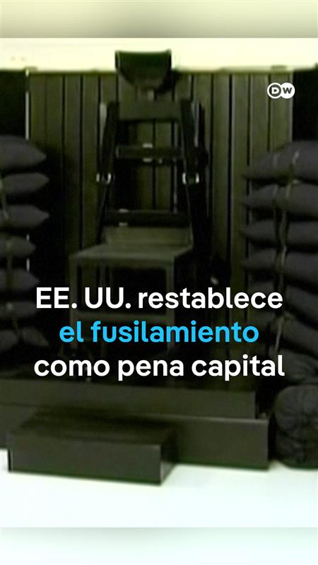 Estados Unidos retomará los pelotones de fusilamiento para condenados a muerte por delitos federales La medida forma parte de un plan del Departamento de Justicia para agilizar las ejecuciones ante las dificultades para obtener fármacos para la inyección letal. Las autoridades aseguran que solo se aplicará una vez agotadas todas las vías de apelación. Expertos advierten que con el pelotón de fusilamiento la violencia del Estado se vuelve “explícita”.