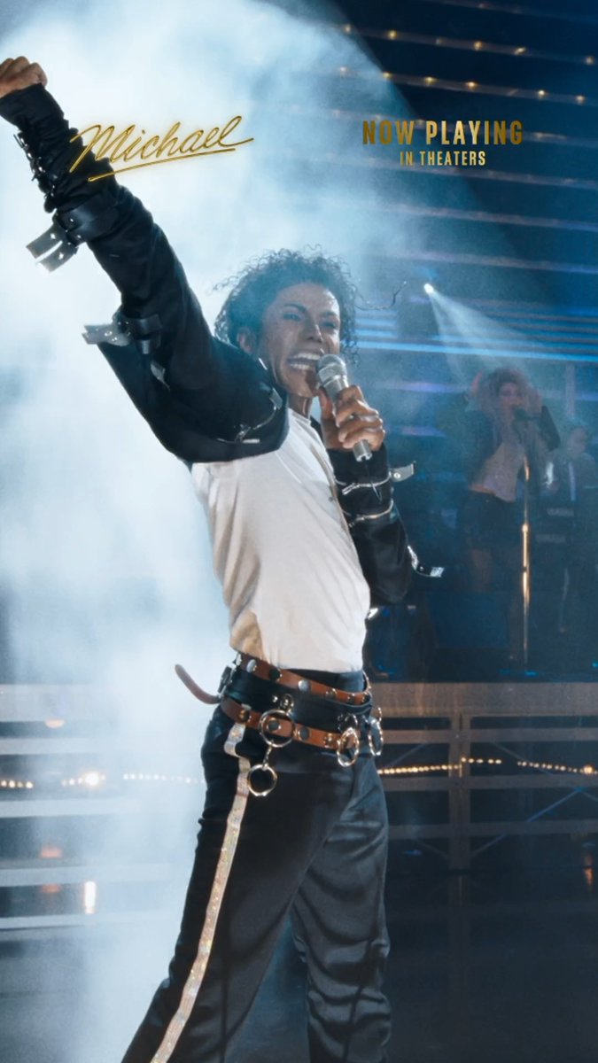 Be a part of the legacy. Get tickets to #MichaelMovie NOW –