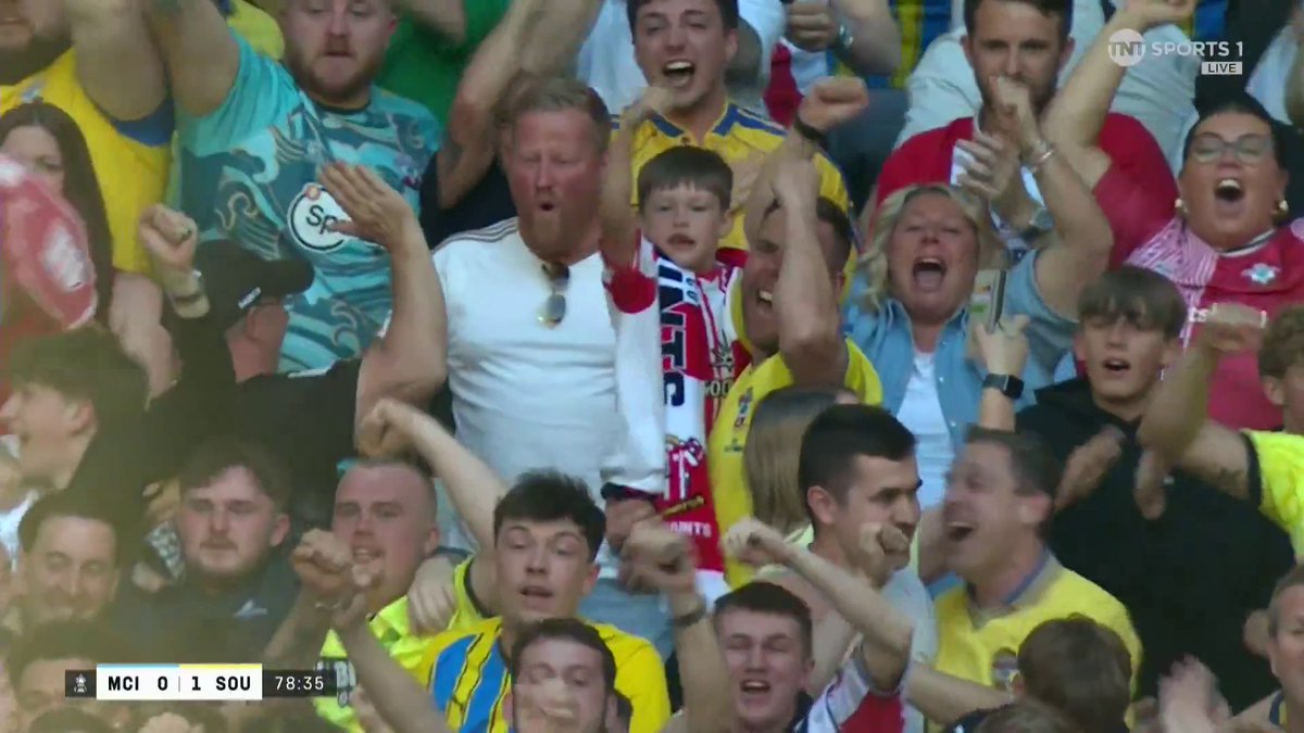 What a goal that is. The goal of his life from Finn Azaz. Long live the FA Cup.