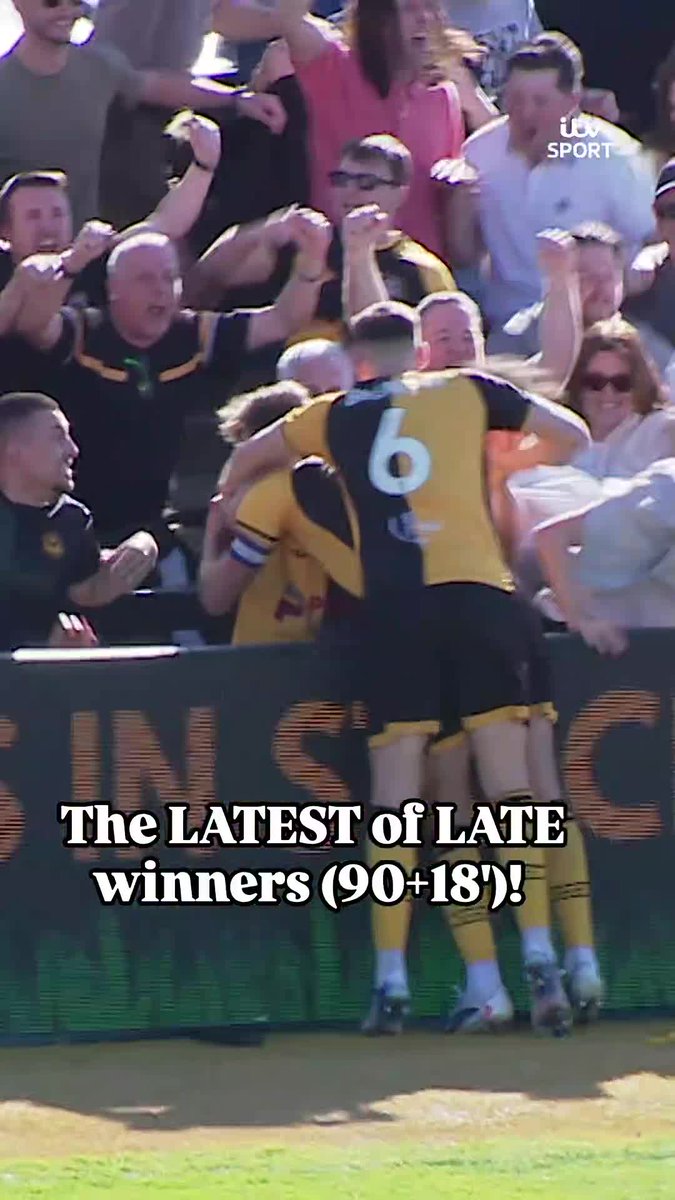 Whirlwind afternoon for Bobby Kamwa and Newport County 🤯 His winner in the EIGHTEENTH minute (90+18') of stoppage time lifts the Exiles out of the League Two relegation zone and puts EFL survival in their own hands! Newport County | EFL