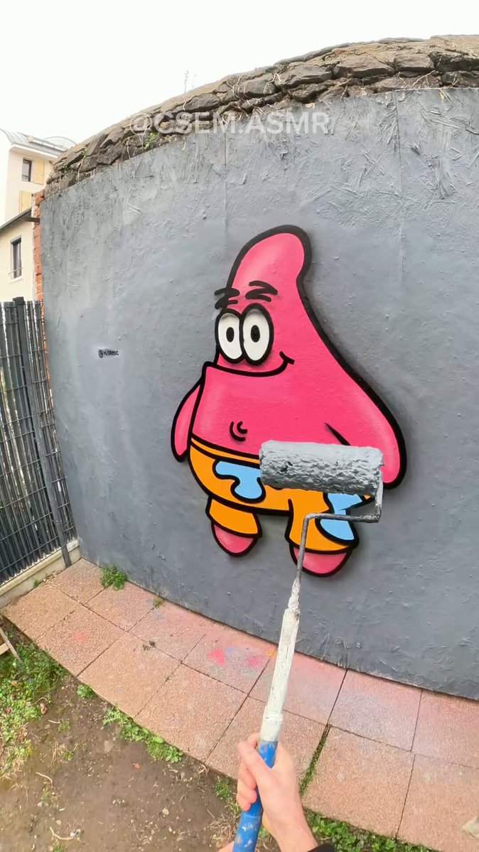 Covering Patrick⭐️🩷🤣 by csemasmr