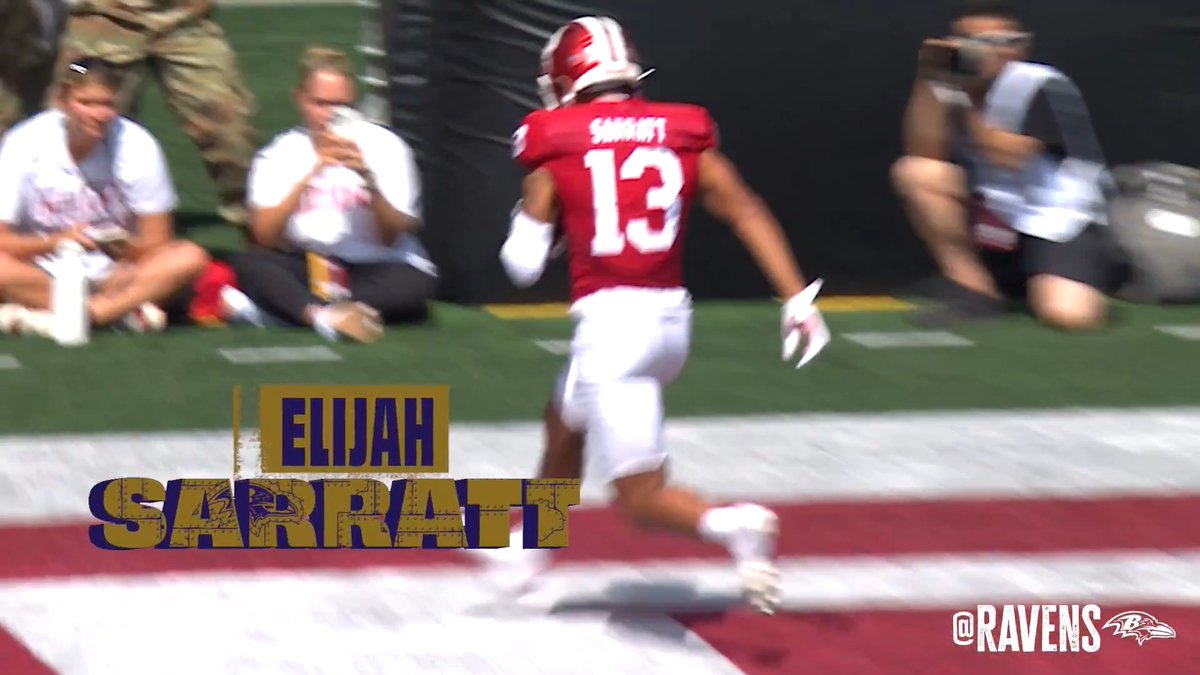 Touchdown Machine!! Elijah Sarratt 📺: ESPN, ABC, NFL Net