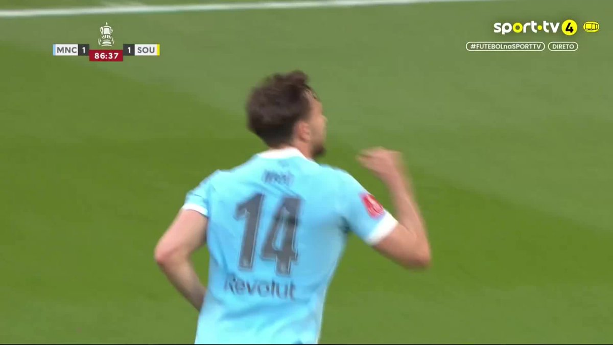 Nico apurou o Man City para a final da FA Cup com um golaรงo! ๐