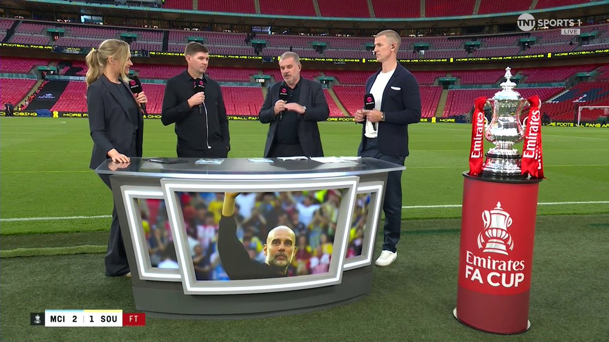 “It’s phenomenal.” ✅ Pep Guardiola reacts as Manchester City become the first side ever to reach four consecutive FA Cup finals 🏆 📺 Watch live on TNT Sports and HBO Max
