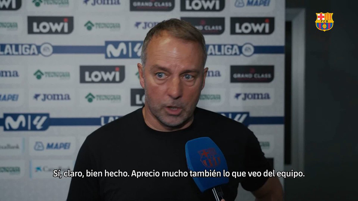 🎙️ Las declaraciones de Hansi Flick tras la victoria en Getafe