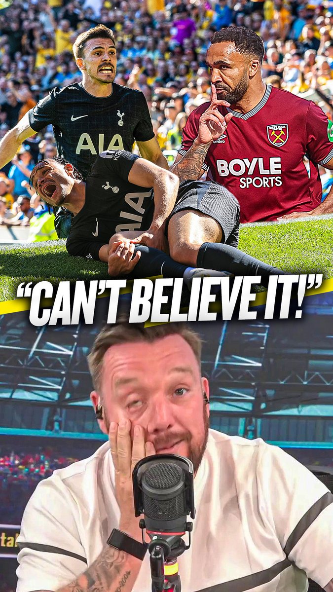 ⏱️ Late West Ham winner 🟥 No red card for Wolves 👋 No handball against #WHUFC 🤕 Injuries to Xavi Simons & Solanke Jamie O'Hara still wasn't happy despite #THFC getting their first Premier League win since December! 😤