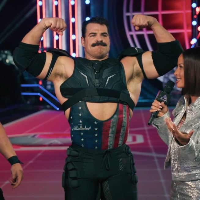 That’s what happens when you take on The Bull. Episodes 1-6 of #AmericanGladiators are now streaming on Prime Video.