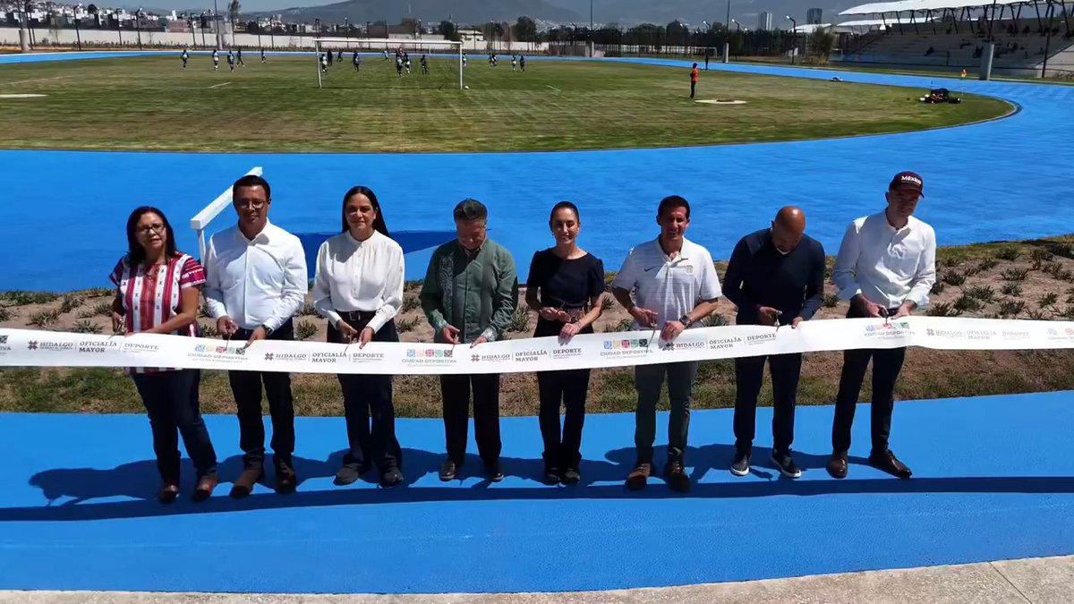 Inauguración de la Ciudad Deportiva de Alto Rendimiento en Pachuca de Soto, Hidalgo. Felicidades gobernador Menchaca.