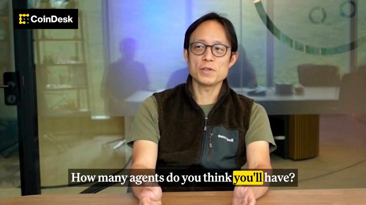 🎥 Yat Siu says AI agents will likely outnumber humans in the near future, and could reach “70 to 140+ billion” range globally. You can catch Yat Siu live in Miami for @Consensus2026