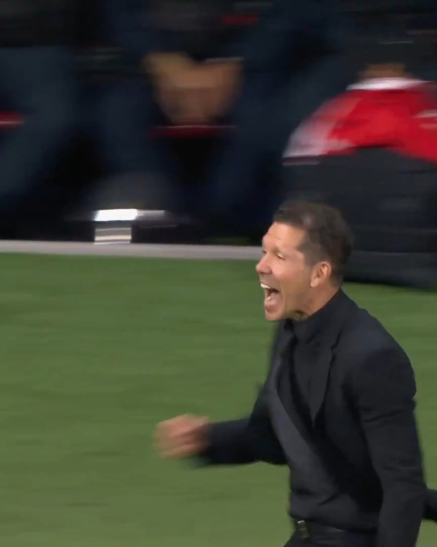 ❤ ¡Celebración 'made in' Diego Pablo Simeone! AtletiAthletic | LALIGAHighlights | DesenlaceLALIGA