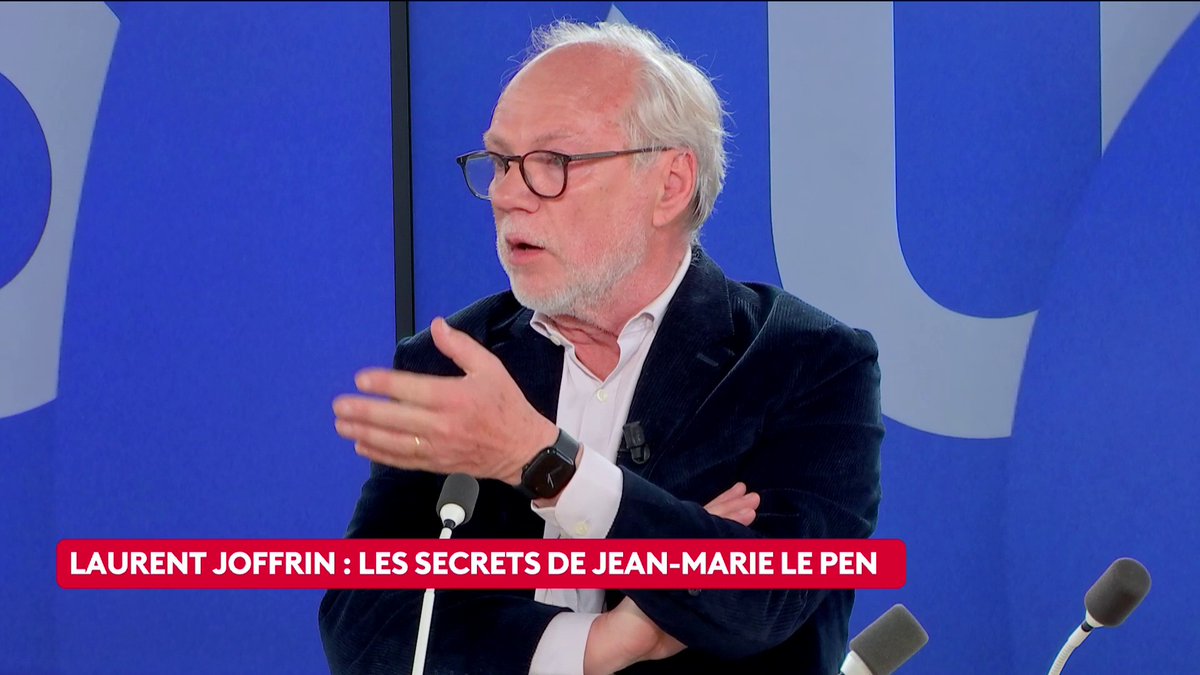 🔴🎙️ Jean-Marie Le Pen : "Quand il dit 'point de détail de l'histoire', ce n'est pas du tout un dérapage, (...) c'est le fond de sa pensée", explique Laurent Joffrin, auteur de "Les enfants savent". #LePourEtLeContre #canal16