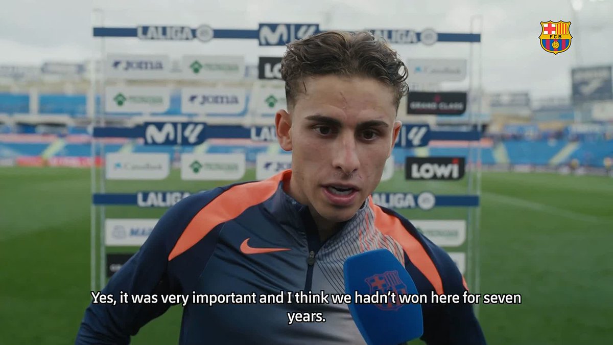 Our goalscorer on the mic 🎙️
