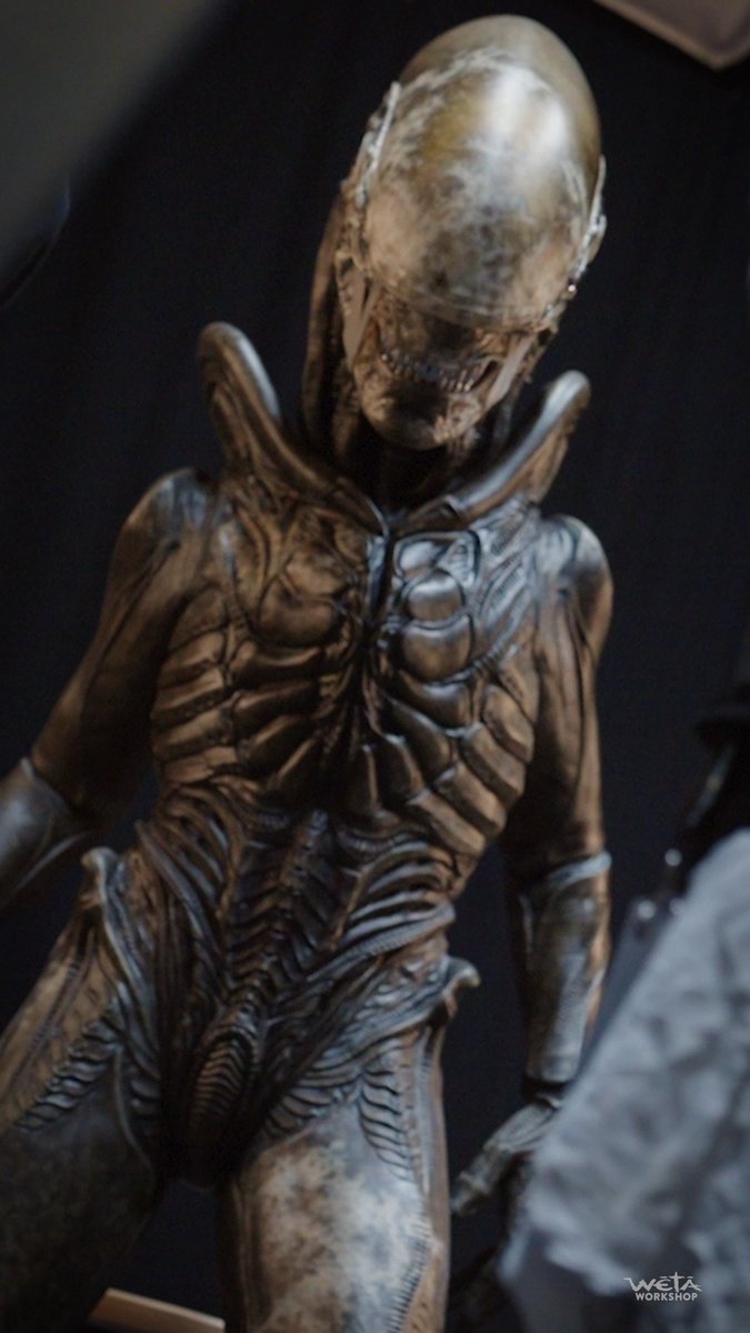 Happy #AlienDay to all who celebrate! To mark the occasion, go behind the scenes of the smaller, adolescent Xenomorph we helped bring to life for Banner of Heaven, worn by Kiwi stunt performer Jayde Rutene.