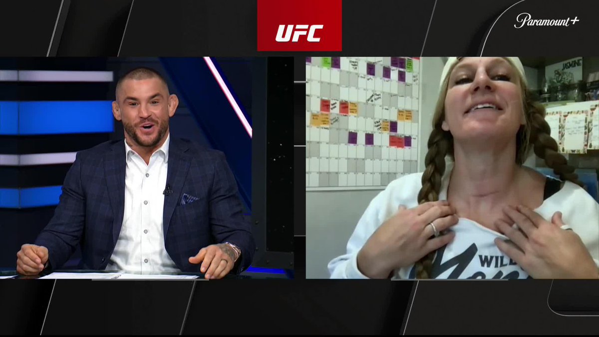 ‼️ Kayla Harrison via UFC on Paramount+: "Your girl is back, baby! I'm back!" 👀