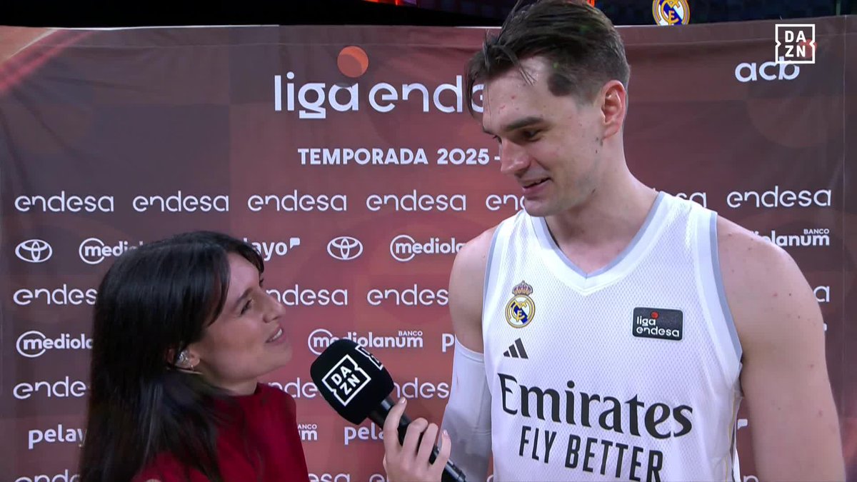 Mario Hezonja quiere estar mucho tiempo del lado de Sergio Scariolo 🤝 #LigaEndesaxDAZN 🏀